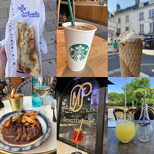 Joanie's France UK vacation