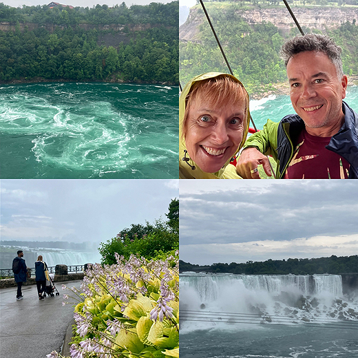 Joanie in Niagra Falls