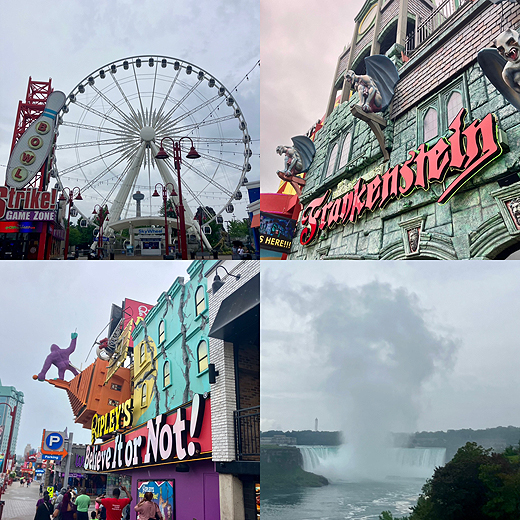 Joanie in Niagra Falls