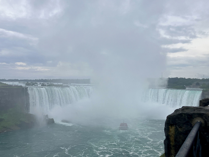 Joanie in Niagra Falls