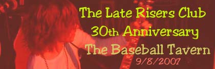 The LRC Anniversary gig, 30 freakin' years