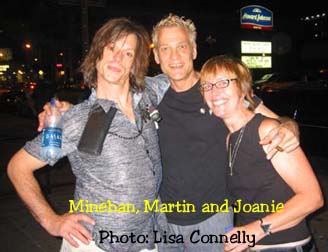 Dave Minehan, Martin Doyle and Joanie Lindstrom