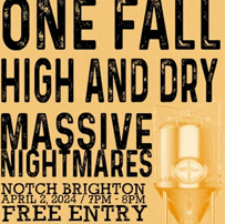 One fall rock poster