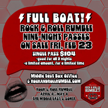 Rock and Roll Rumble tickets and show