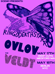 Ovlov rock show poster