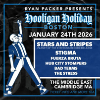 Hooligan rock show poster