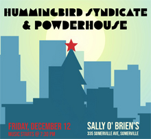 Humingbird Syndicate show poster