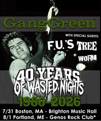 Gang Green shows