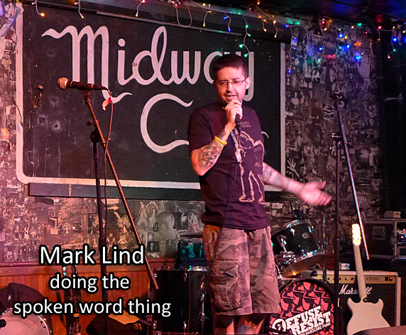 Mark lind at the Midway