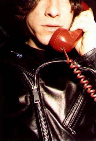 Frank on the Phone.