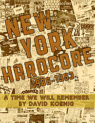NYC hardcore by David Koenig