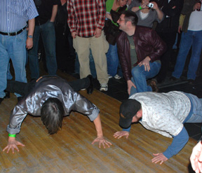 Push up contest