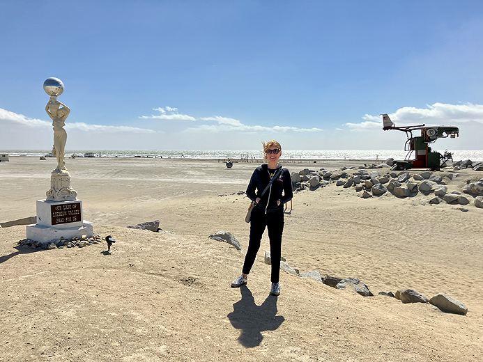 Joanie in Salton Sea