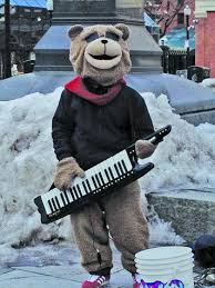 Keytar bear