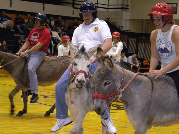 Donkey Basketball