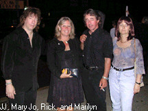 JJ Rassler, Mary Jo, Rick and Marilyn.