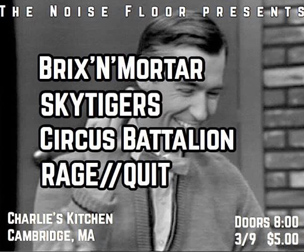 Brix n Mortar show poster