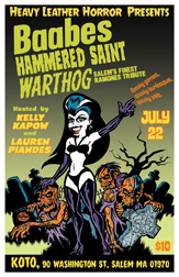 Rock show poster