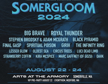 Somergloom metal show