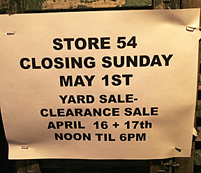 Store 54 sale