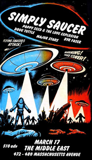 Saucers show poster