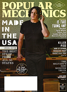 Jack White on Popular Mechanics