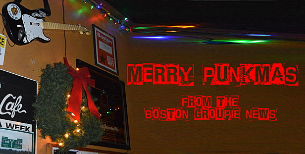 Merry Punkmas from the Boston Groupie News 