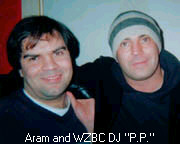 Aram and WZBC DJ  -  PP