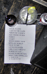 Set List