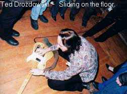 Ted Drozdowski - guitbox on the floor.